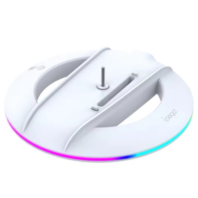⁦Support vertical IPEGA pour disque de console PS5 Slim et numérique avec 14 modes d'éclairage, support de base RGB⁩ - الصورة ⁦4⁩